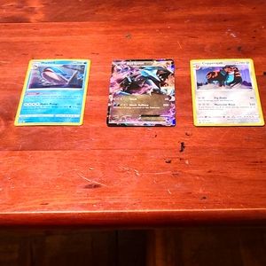 Waillord Black kyurem EX and Copperjah all holos